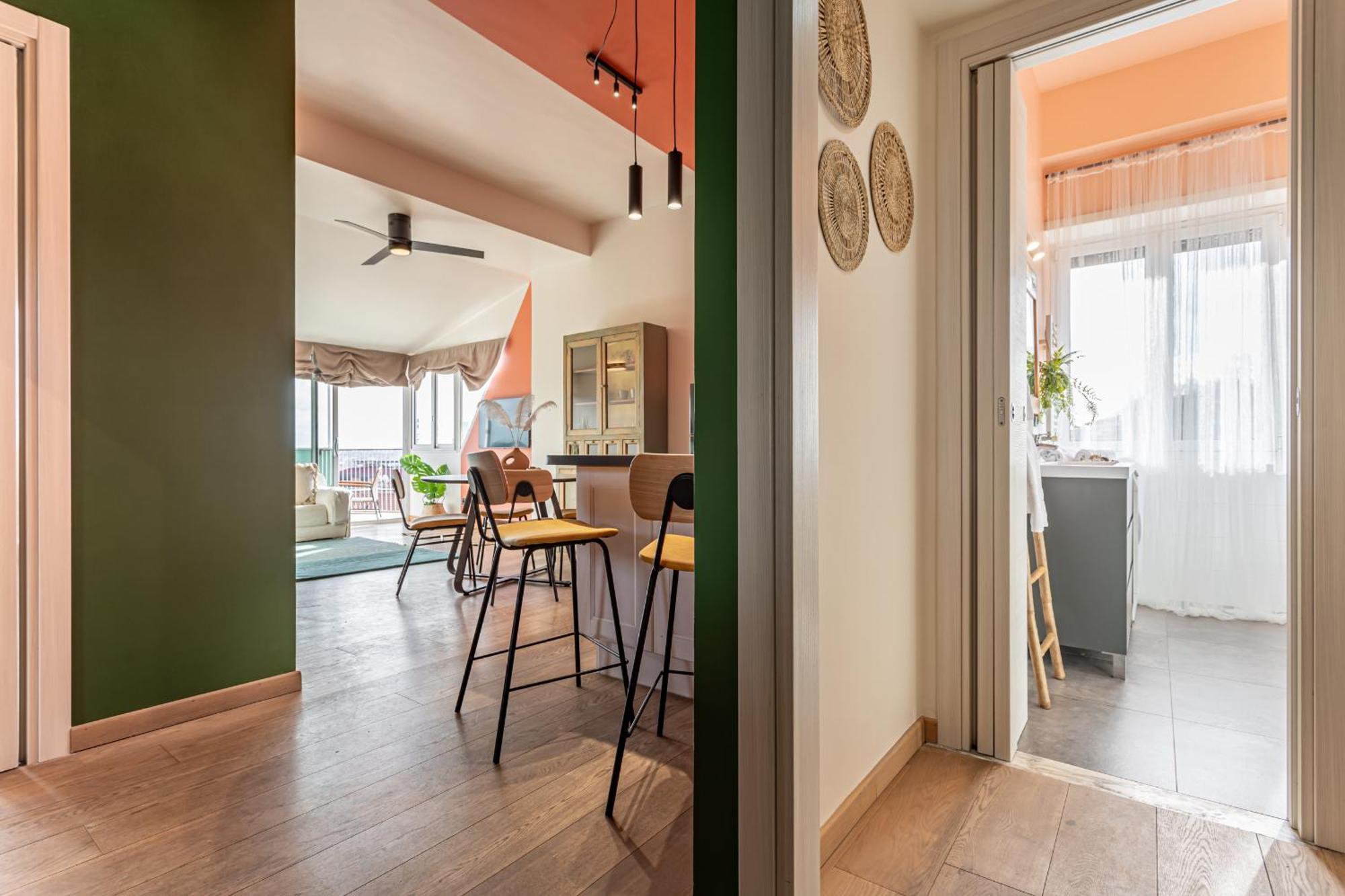 Viola Penthouse With Rome Panoramic View公寓 外观 照片