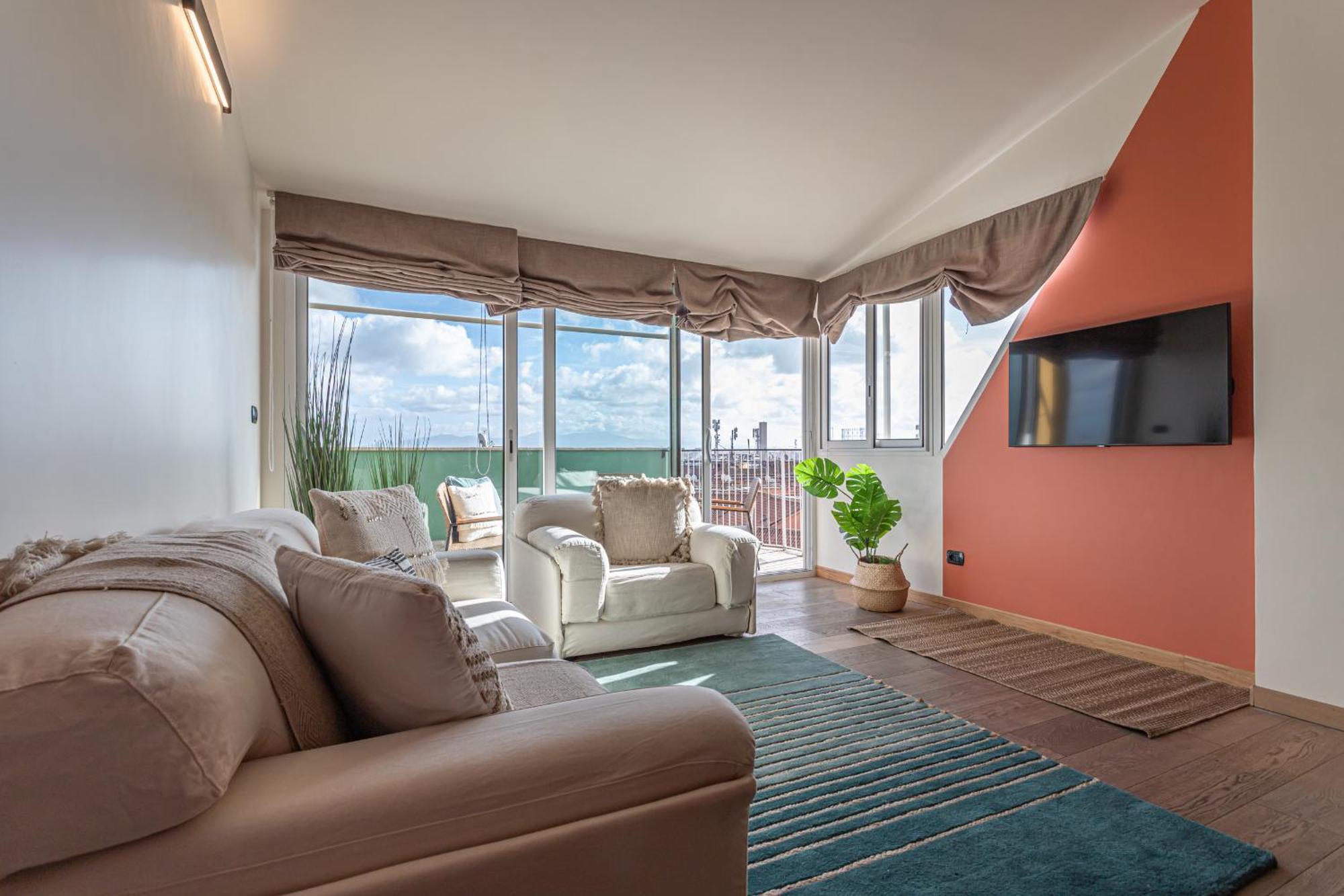 Viola Penthouse With Rome Panoramic View公寓 外观 照片